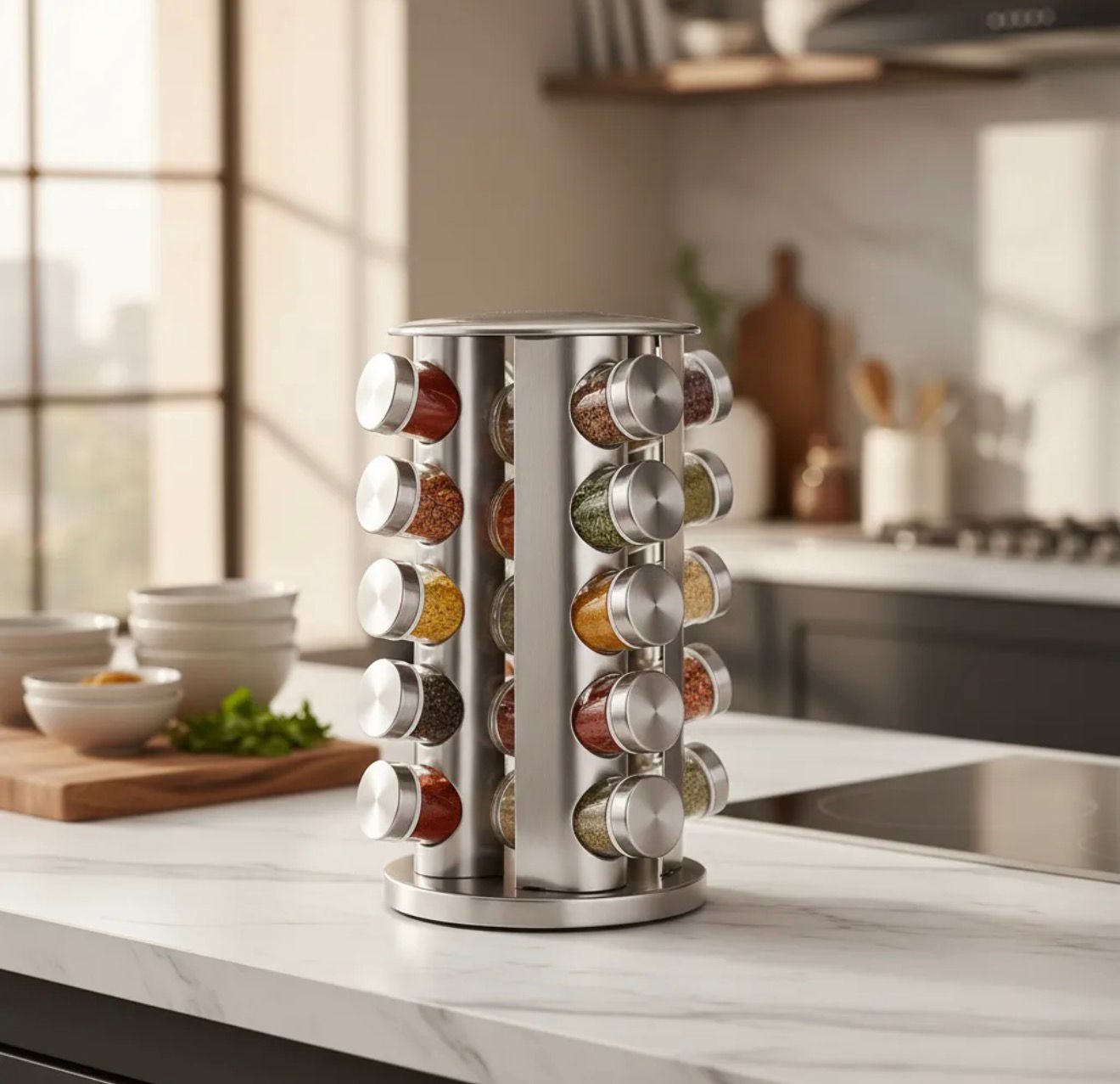 ESPECIERO GIRATORIO 20 FRASCOS